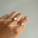 Adore Oval Stacking Ring