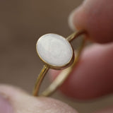Adore Oval Stacking Ring Large
