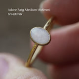 Adore Oval Stacking Ring Medium