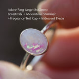 Adore Oval Stacking Ring Large