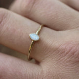 Adore Oval Stacking Ring | Small