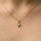 Moonrise Time Capsule Pendant | 6x8mm Oval
