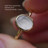 Soleil Time Capsule Ring | 8x10mm Oval