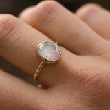 Soleil Time Capsule Ring | 8x10mm Oval