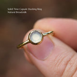 Soleil Time Capsule Stacking Ring | Circle
