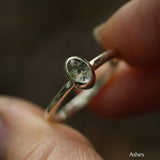 Moonrise 4x6mm Oval Time Capsule Stacking Ring