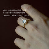 Luna Reliquary Ring | MED