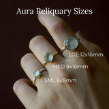 Luna Reliquary Ring | LRG