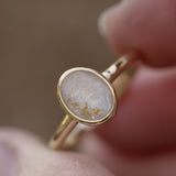 Aura Oval Ring