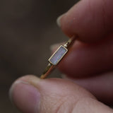 Tide Rectangle Ring