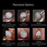 La Lune Circle Pendant