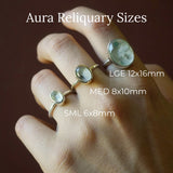 Aura Reliquary Ring | MED