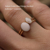 Adore Gold-filled Stacking Ring