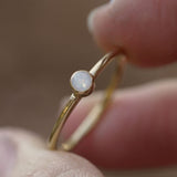 La Lune Circle Stacking Ring Mini