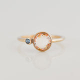 Luna Circle Birthstone Ring