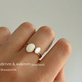 Adore Oval Stacking Ring