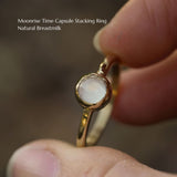 Moonrise Time Capsule Stacking Ring | Circle