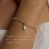Moments Bracelet Charm | Oval