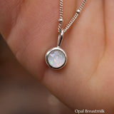 Moonrise 6mm Circle Time Capsule Pendant