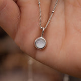 Moonrise 6mm Circle Time Capsule Pendant