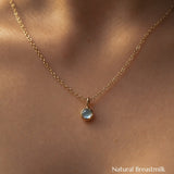Moonrise 6mm Circle Time Capsule Pendant