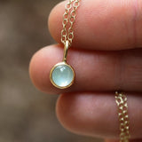 Moonrise 6mm Circle Time Capsule Pendant