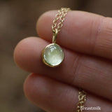 Moonrise 8mm Circle Time Capsule Pendant