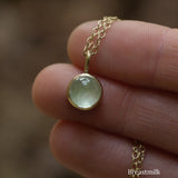 Moonrise 8mm Circle Time Capsule Pendant