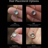 Soleil 4x6mm Oval Time Capsule Stacking Ring