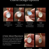 Soleil 4x6mm Oval Time Capsule Charm
