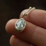 Starlight 8x10mm Oval Time Capsule Pendant